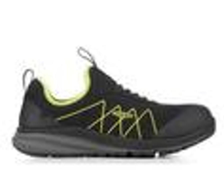 Men KEEN Utility Electric Hazard | Men'S Keen Utility Vista Energy Shift Work Shoes Blk/Primrose