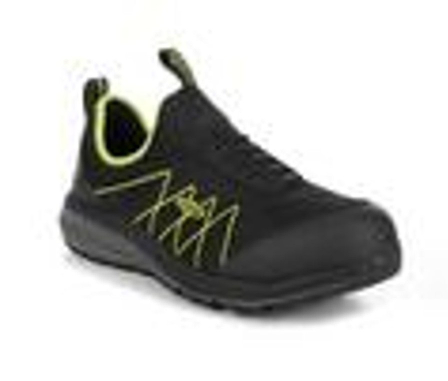 Men KEEN Utility Electric Hazard | Men'S Keen Utility Vista Energy Shift Work Shoes Blk/Primrose