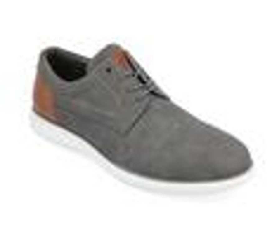 Men Vance Co. Oxfords | Men'S Vance Co. Kirkwell Casual Dress Shoes Grey