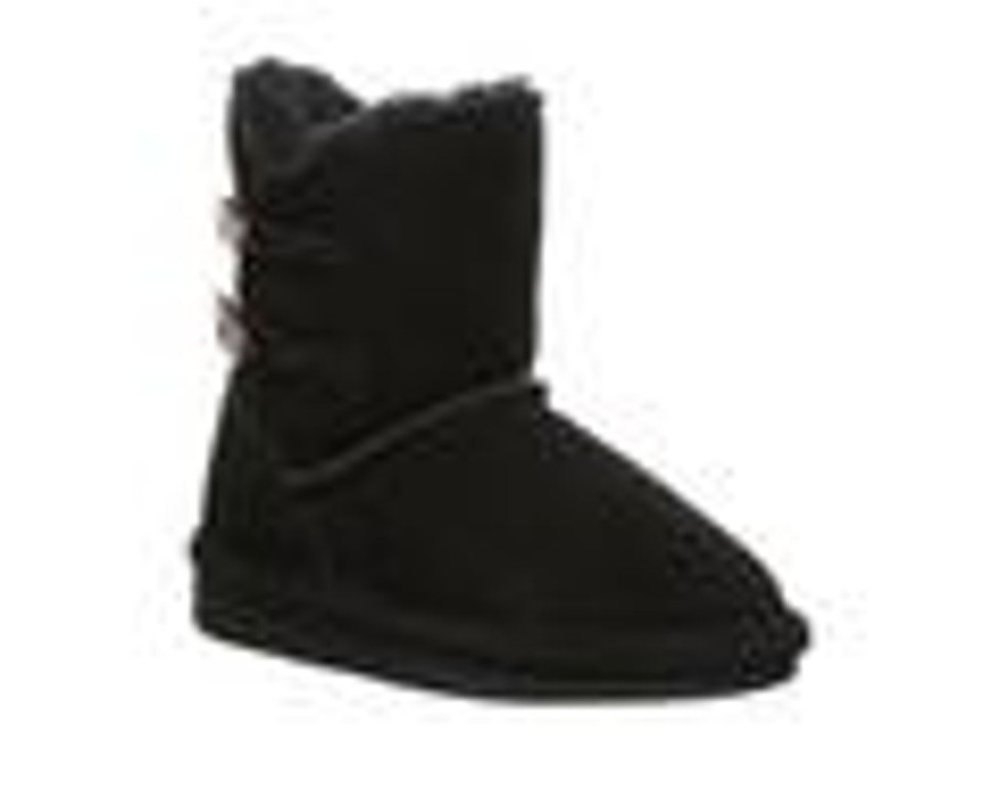 Kids Bearpaw Boots | Girls' Bearpaw Toddler & Little Kid Rosaline Boots Black Ii