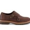 Kids Kenneth Cole Dress | Boys' Kenneth Cole Little Kid & Big Kid Pace Doublestrap Dress Shoes Chocolate