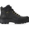 Men Skechers Work Electric Hazard | Men'S Skechers Work 200123 Benafick Work Boots Black