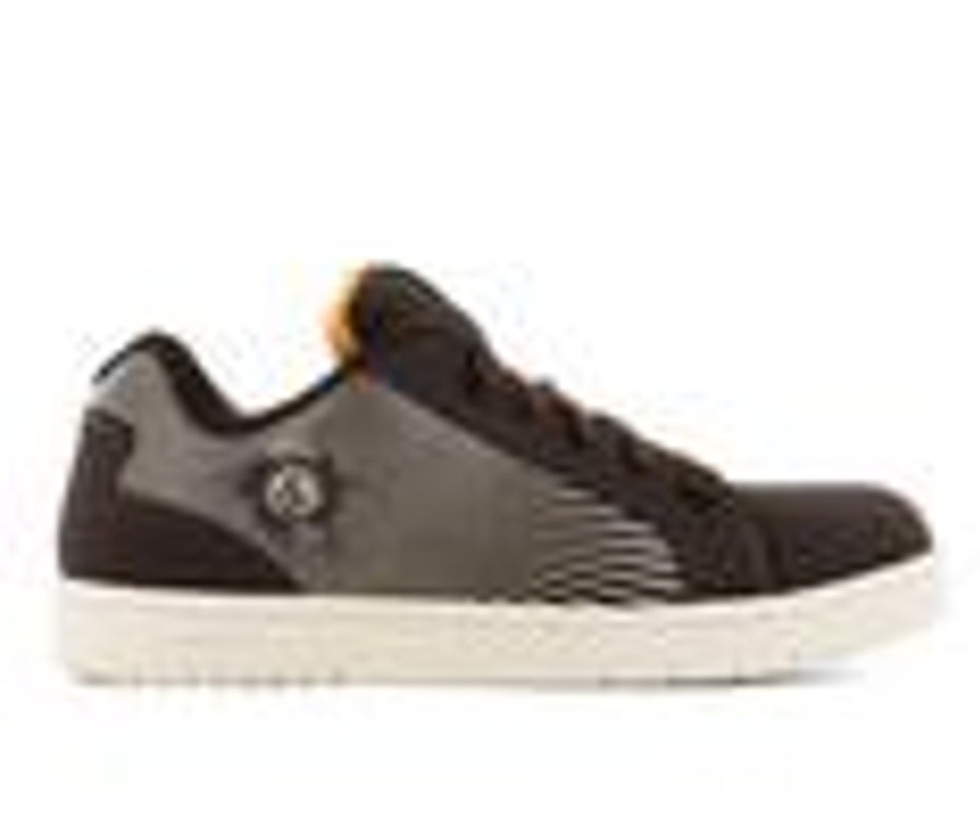 Men Volcom Work Electric Hazard | Men'S Volcom Work Stone Op Ct Eh Work Shoes Dkbrown/Khki