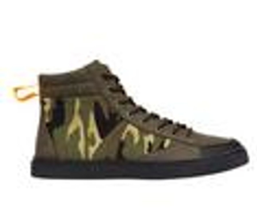 Men Deer Stags High Tops | Men'S Deer Stags Blaze High-Top Sneaker Boots Olive Camo