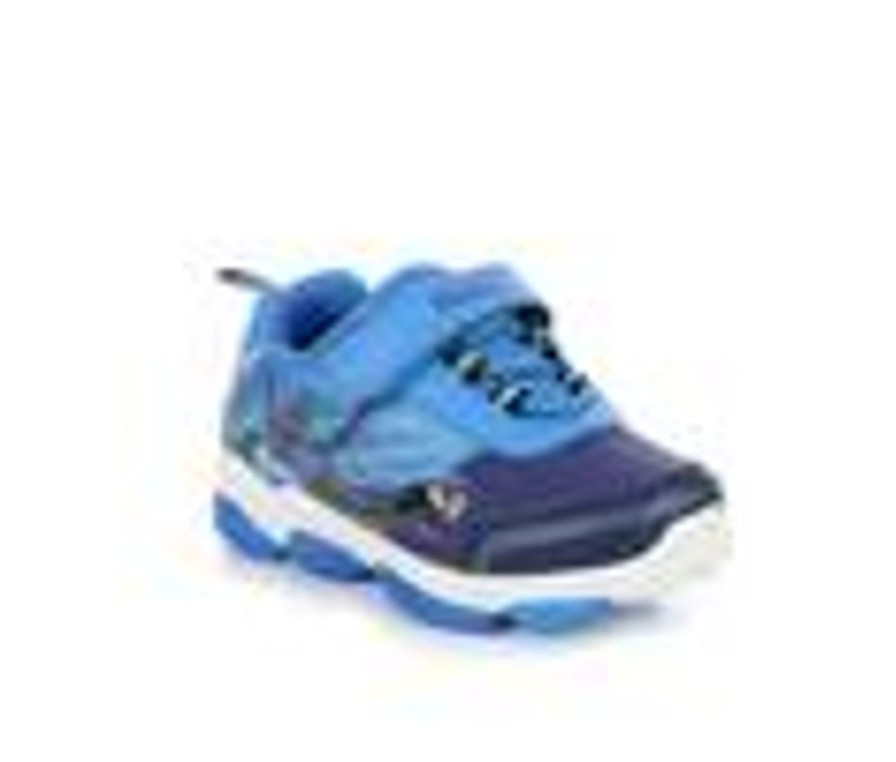 Kids DC Comics Casual | Boys' Dc Comics Toddler & Littlle Kid Comics Blue Beetle Light-Up Shoes Blue/Navy