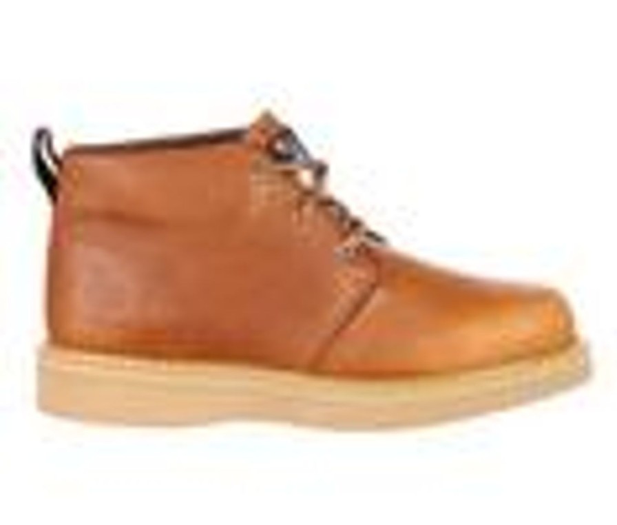 Men Georgia Boot Soft Toe | Men'S Georgia Boot Georgia Boot Wedge Chukka Work Boots Barracuda Gold