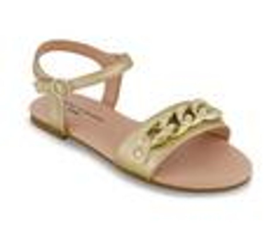 Kids Marc Fisher Children's Sandals | Girls' Marc Fisher Children'S Little Kid & Big Kid Hazel Chain Sandals Soft Gold