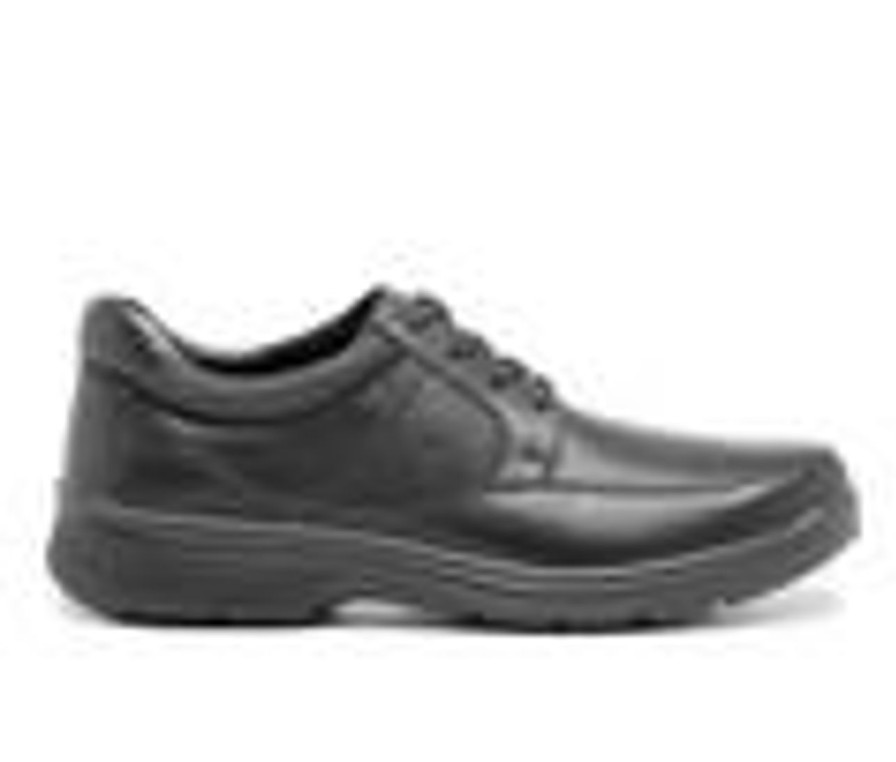 Men Flexi Shoes Loafers And Slip-Ons | Men'S Flexi Shoes Yacht1 Oxfords Black