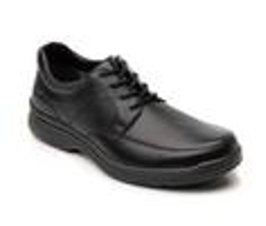 Men Flexi Shoes Loafers And Slip-Ons | Men'S Flexi Shoes Yacht1 Oxfords Black