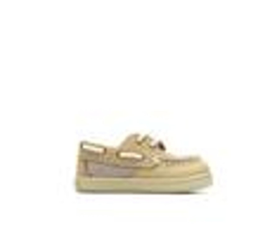 Kids Sperry Casual | Boys' Sperry Infant & Toddler Intrepid Boat Shoes Linen/Oat