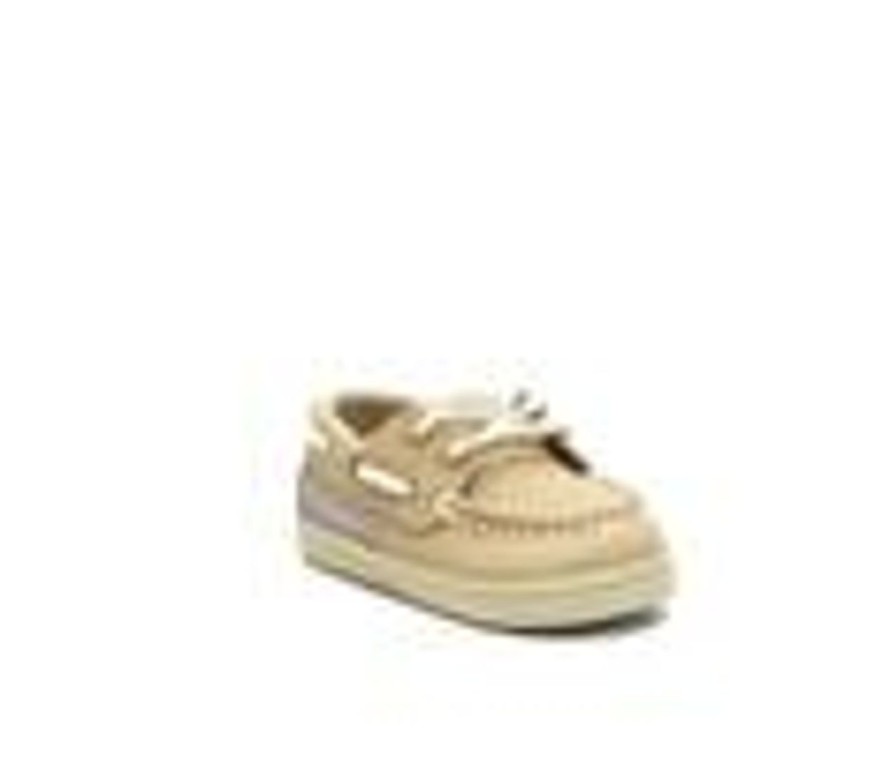 Kids Sperry Casual | Boys' Sperry Infant & Toddler Intrepid Boat Shoes Linen/Oat