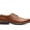 Men Nunn Bush Oxfords | Men'S Nunn Bush Carmelo Plain Toe Oxford Dress Shoes Cognac