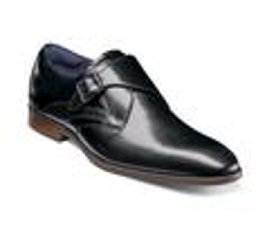 Men Stacy Adams Loafers | Men'S Stacy Adams Karcher Dress Shoes Black