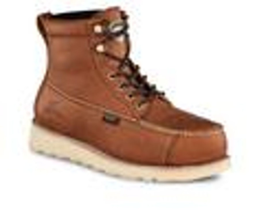 Men Irish Setter by Red Wing Soft Toe | Men'S Irish Setter By Red Wing Wingshooter St 83632 Work Boots Brown