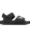 Kids Adidas Sandals | Boys' Adidas Little Kid & Big Kid Adilette Sandals Black/White