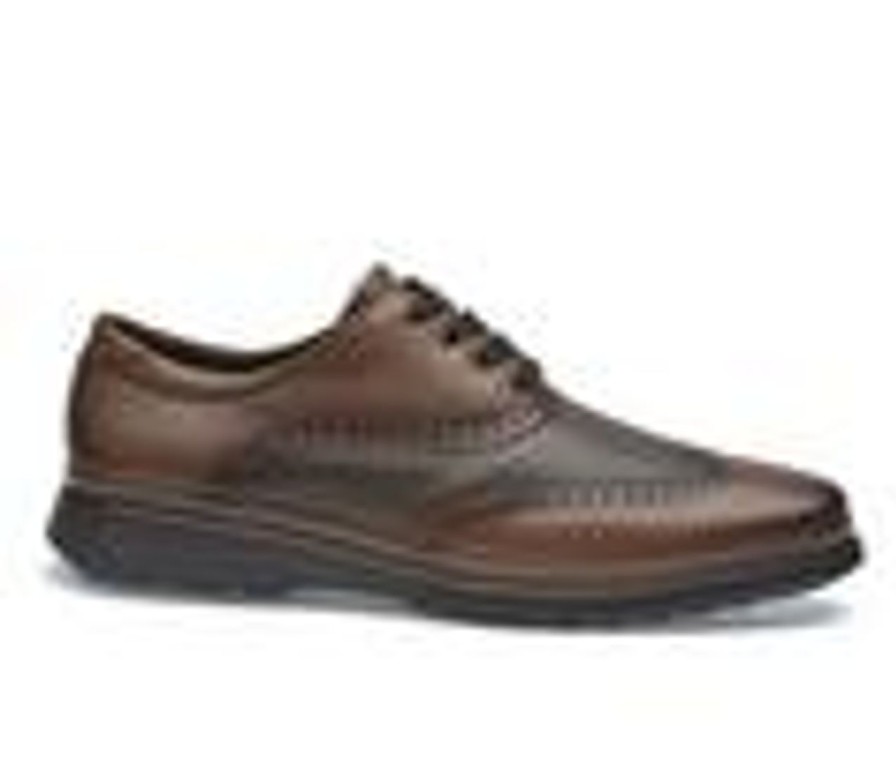 Men Pazstor Oxfords | Men'S Pazstor Baruc James Dress Shoes Brown