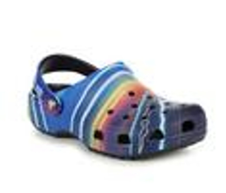 Kids Crocs Sandals | Kids' Crocs Little Kid & Big Kid Classic Meta Scape Clogs Deep Navy/Multi