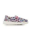 Kids HEYDUDE Casual | Girls' Heydude Toddler Wendy Cat Slip-On Shoes White Leopard