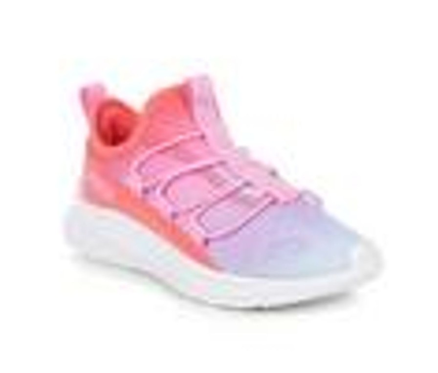 Kids Puma Athletics & Sneakers | Girls' Puma Little Kid & Big Kid Softride One4All Sunset Running Shoes Pink/Coral/Fade