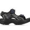 Kids Stone Canyon Sandals | Boys' Stone Canyon Toddler Harvey Sandals Black/Grey/Blue