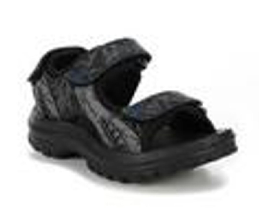 Kids Stone Canyon Sandals | Boys' Stone Canyon Toddler Harvey Sandals Black/Grey/Blue