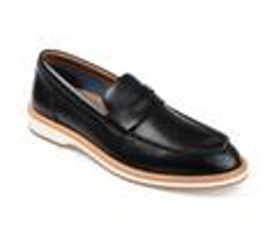 Men Thomas u0026 Vine Loafers And Slip-Ons | Men'S Thomas & Vine Watkins Wide Loafers Black