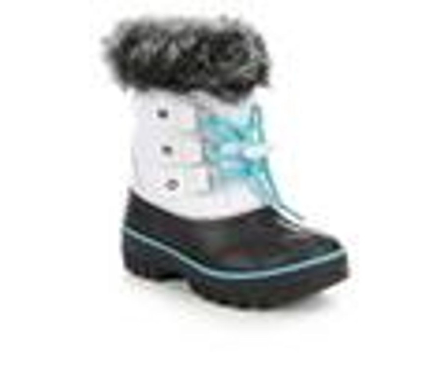 Kids Itasca Sonoma Boots | Girls' Itasca Sonoma Toddler Icy Ii Winter Boots White/Turquoise