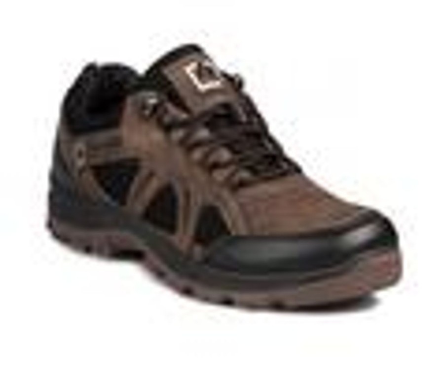 Men Avalanche Walking And Hiking | Men'S Avalanche Climb King Low 85907 Hiking Shoes Brown