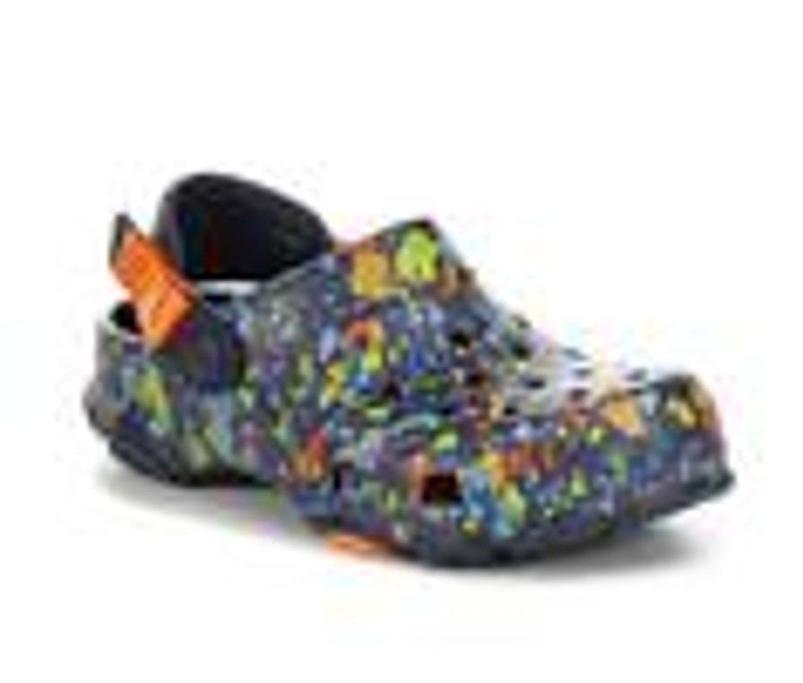 Kids Crocs Sandals | Kids' Crocs Little Kid & Big Kid Classic All-Terrain Terrazzo Clogs Navy/Multi