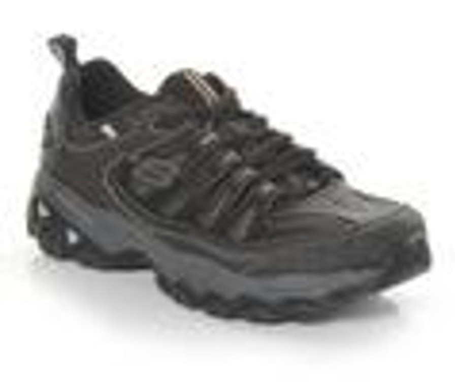 Men Skechers Cross Training | Men'S Skechers Memory Fit 50125 Training Shoes Black/Grey