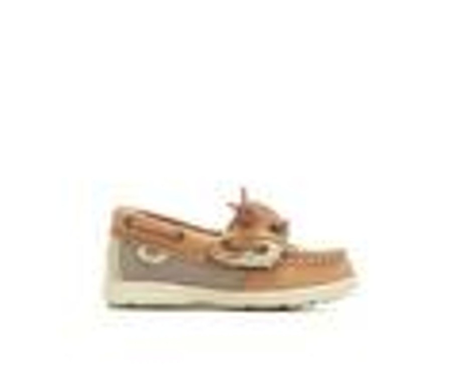 Kids Sperry Casual | Kids' Sperry Toddler & Little Kid Shoresider Jr Boat Shoes Linen/Oat