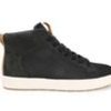 Men Territory High Tops | Men'S Territory Carlsbad High-Top Dress Sneakers Black