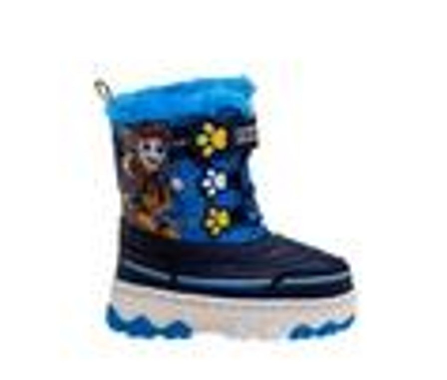 Kids Nickelodeon Boots | Boys' Nickelodeon Toddler & Little Kid Safe Paw Snow Boots Navy/Blue