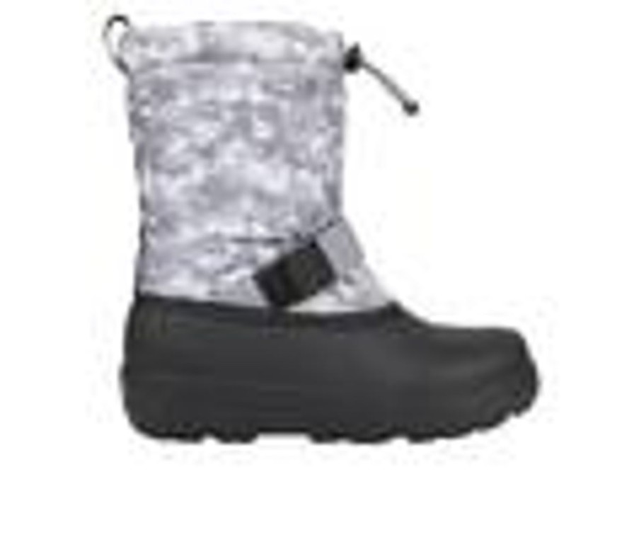 Kids Northside Boots | Boys' Northside Big Kid Frosty Winter Boots Gray Camo