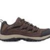 Men Columbia Walking And Hiking | Men'S Columbia Crestwood Low Hiking Shoes Dk Brn/Baker