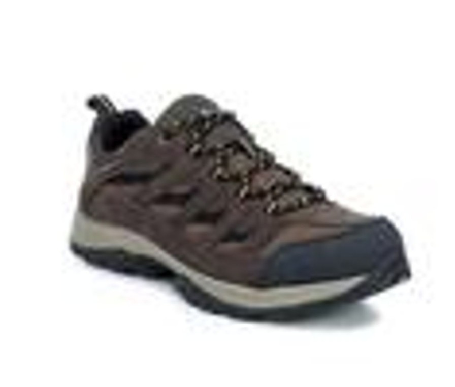 Men Columbia Walking And Hiking | Men'S Columbia Crestwood Low Hiking Shoes Dk Brn/Baker