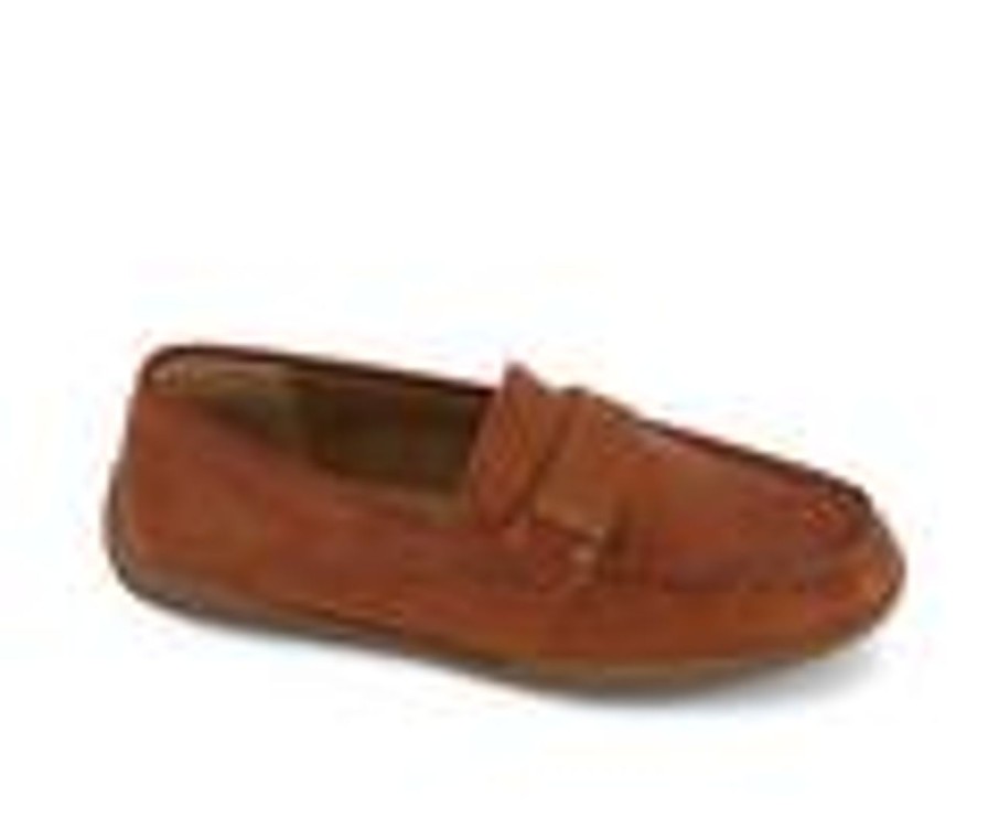 Kids Kenneth Cole Dress | Boys' Kenneth Cole Little Kid & Big Kid Jason Webbing Dress Loafers Cognac