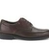 Men Rockport Oxfords | Men'S Rockport Margin Dress Oxfords Chocolate