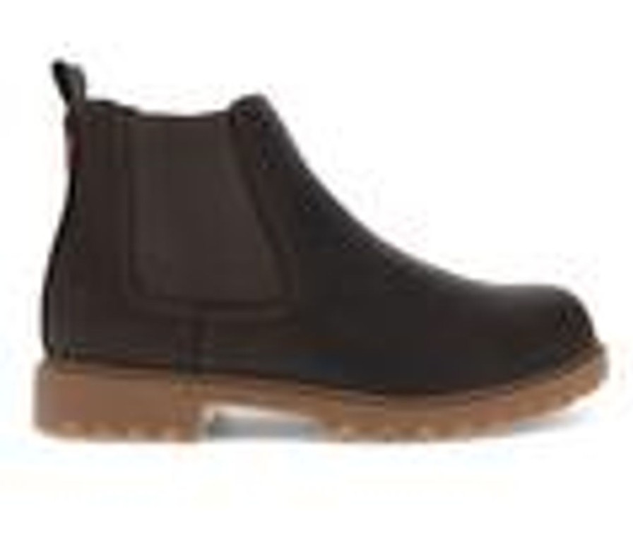 Kids Levis Dress | Boys' Levis Little Kids Buckley Wx Chelsea Boots Dark Brown