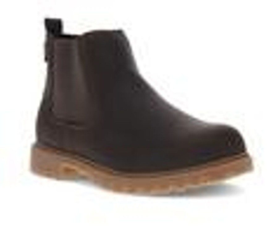 Kids Levis Dress | Boys' Levis Little Kids Buckley Wx Chelsea Boots Dark Brown