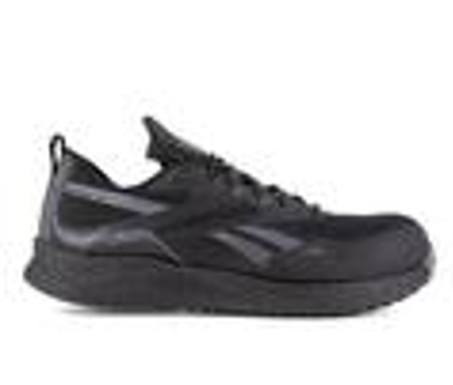 Men REEBOK WORK Electric Hazard | Men'S Reebok Work Floatride Energy 3 Adventure Work Rb390 Work Shoes Black