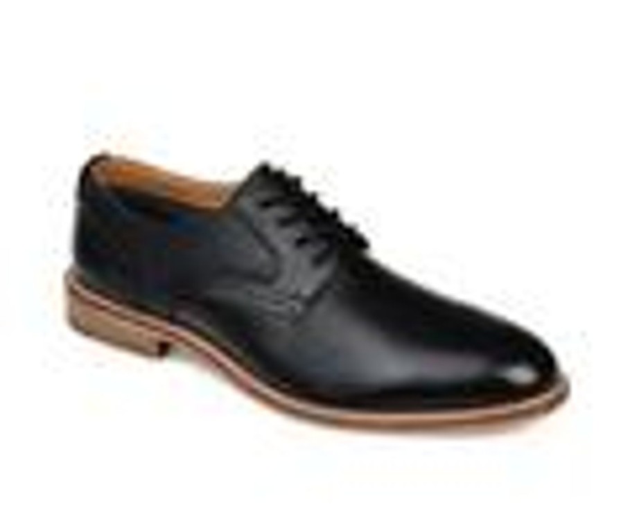 Men Thomas u0026 Vine Oxfords | Men'S Thomas & Vine Clayton Wide Dress Oxfords Black Wide