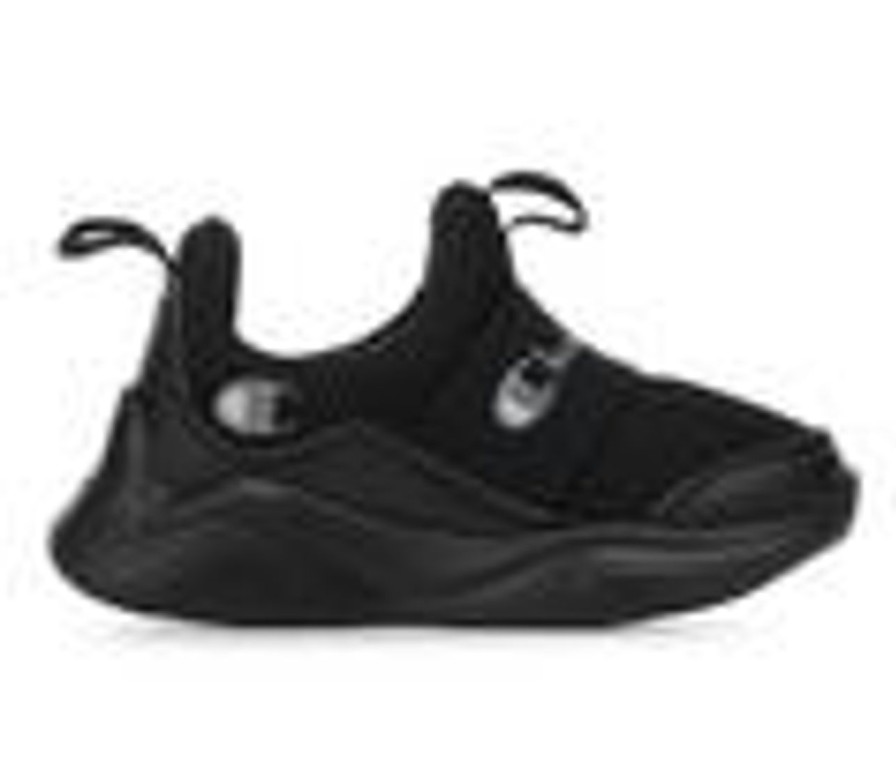 Kids Champion Athletics & Sneakers | Boys' Champion Toddler Legend Lo Slip-On Running Shoes Black/Black