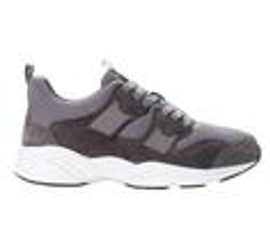 Men Propet Walking And Hiking | Men'S Propet Stability Stratum Sneakers Grey