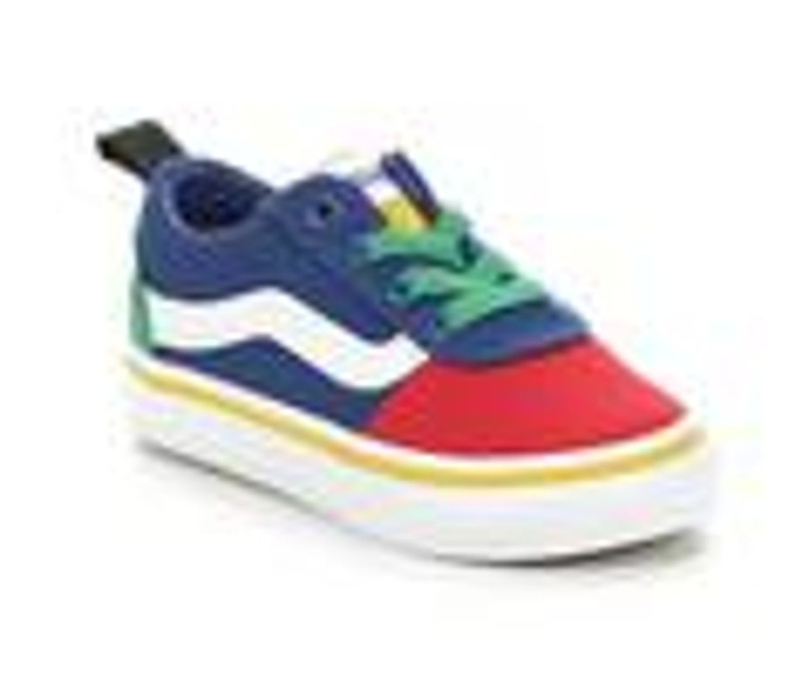 Kids Vans Athletics & Sneakers | Boys' Vans Infant & Toddler Ward Slip-On Skate Shoes Color Block