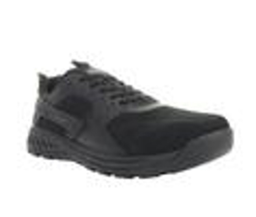 Men Propet Walking And Hiking | Men'S Propet Visp Walking Shoes Black