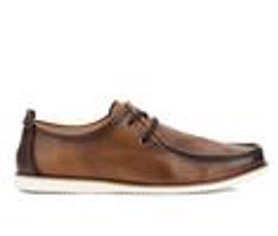 Men Vintage Foundry Co Loafers And Slip-Ons | Men'S Vintage Foundry Co Jackson Lace Up Loafers Brown