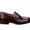 Men Academie Gear Loafers | Men'S Academie Gear Josh Dress Loafers Burgundy Wide