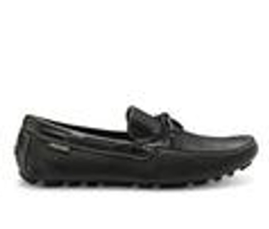 Men Eastland Loafers And Slip-Ons | Men'S Eastland Dustin Driving Moccassin Slip-On Shoes Black