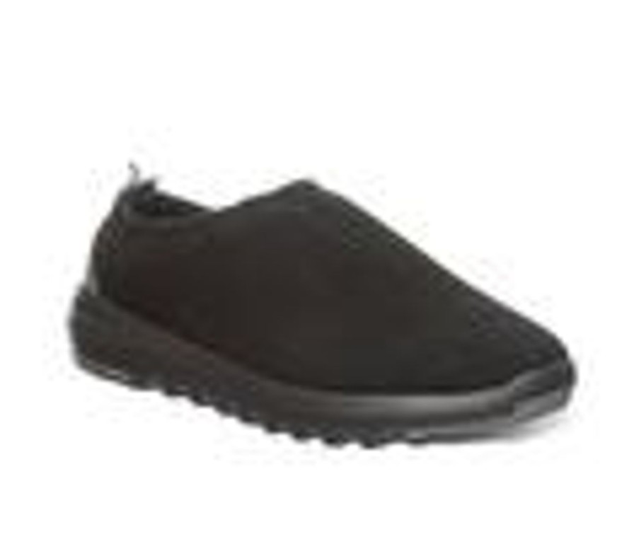 Men Bearpaw Slip-Ons | Men'S Bearpaw Jack Slip-On Shoes Black